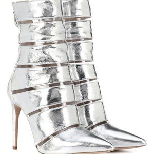 ALEXANDRE BIRMAN Sommer metallic leather boots